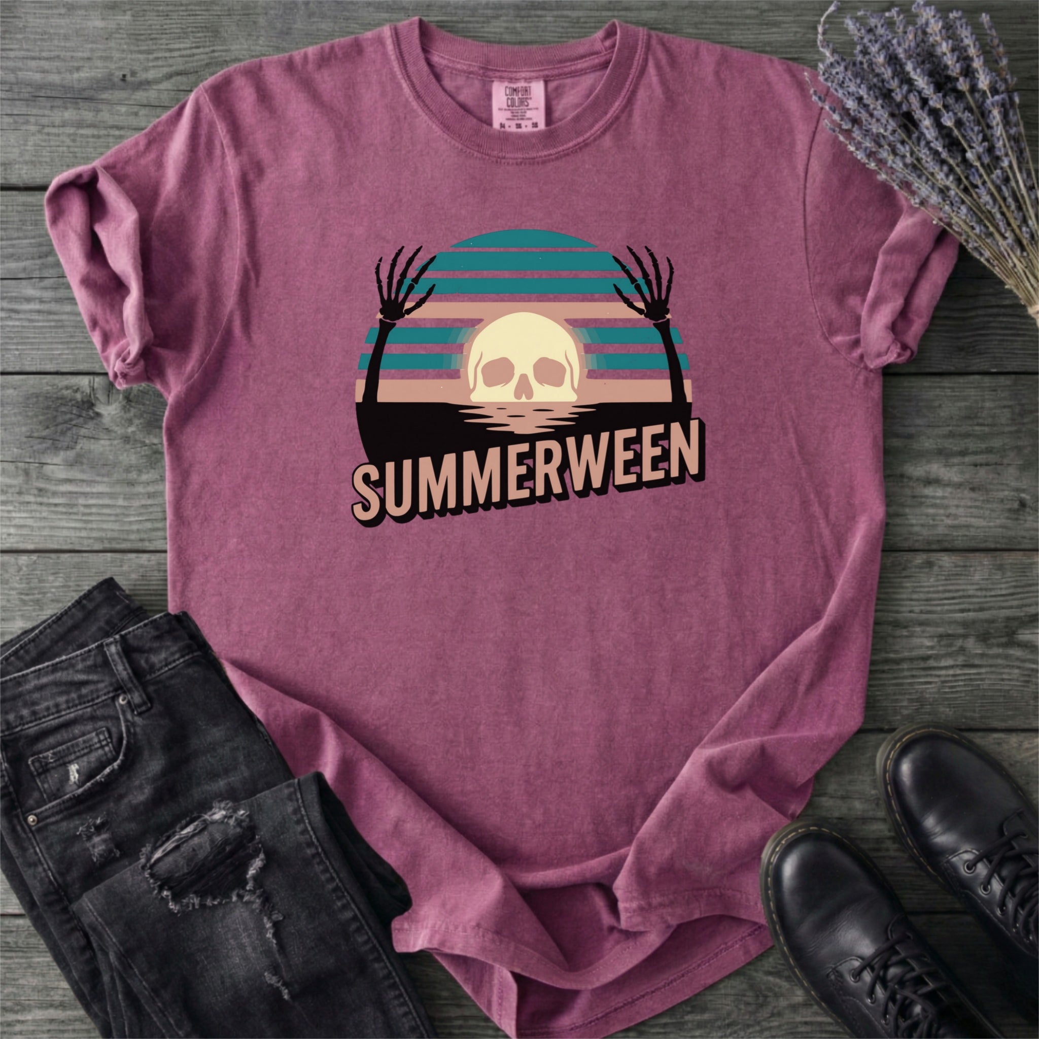 Summerween Skull T-Shirt