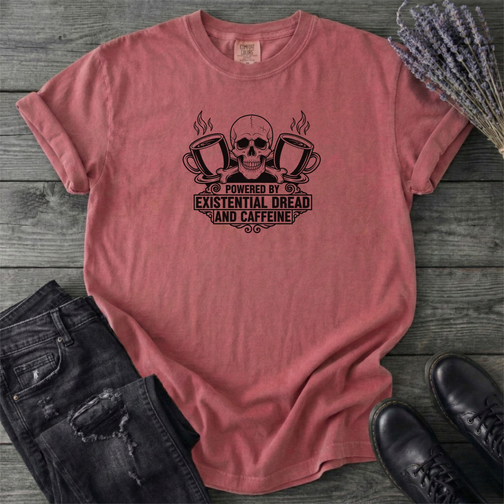 Powered By Dread And Caffeine T-Shirt