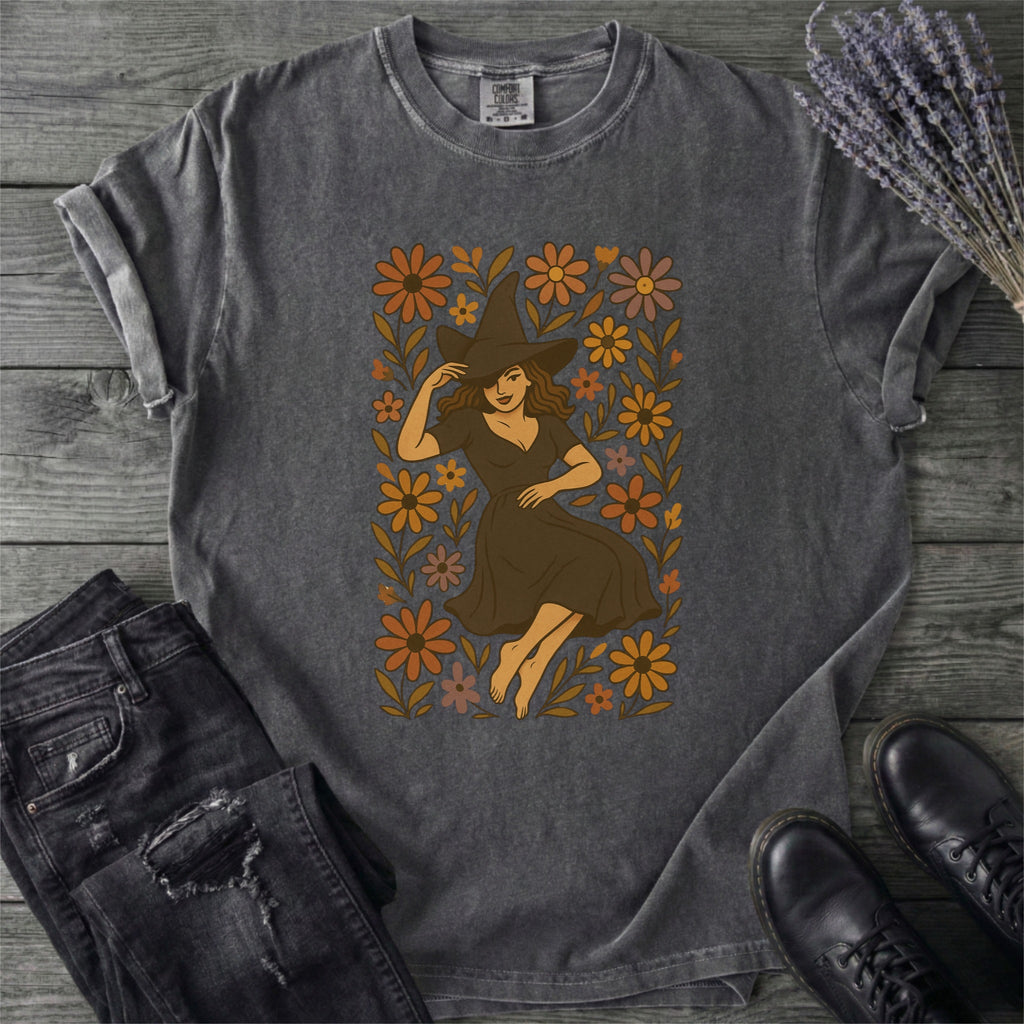 Withering Among Wildflowers Boho T-Shirt