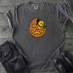 Jack-O-Lantern Egg Punk Chick T-Shirt