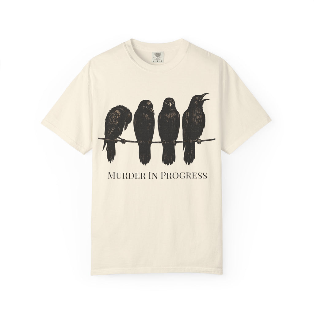 Murder In Progress Crow T-Shirt