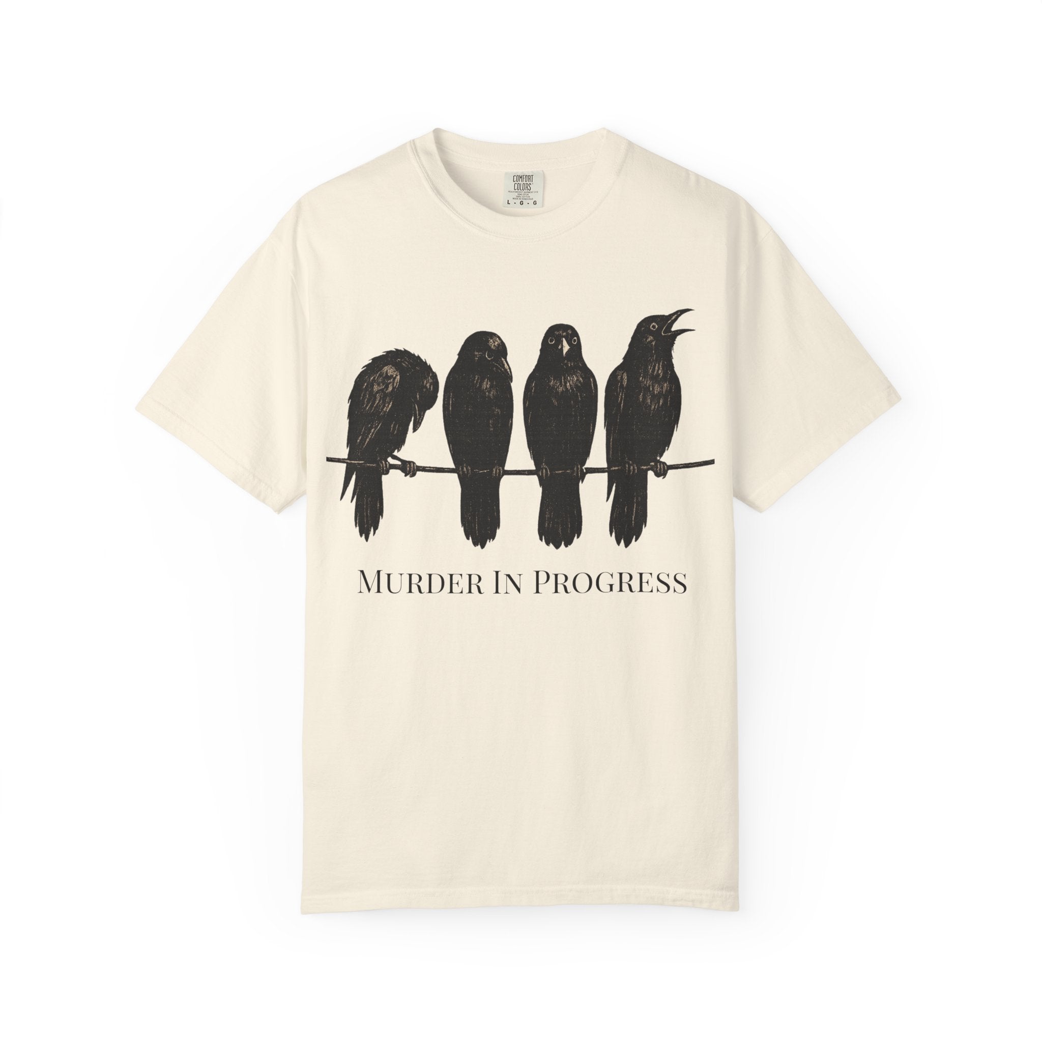 Murder In Progress Crow T-Shirt