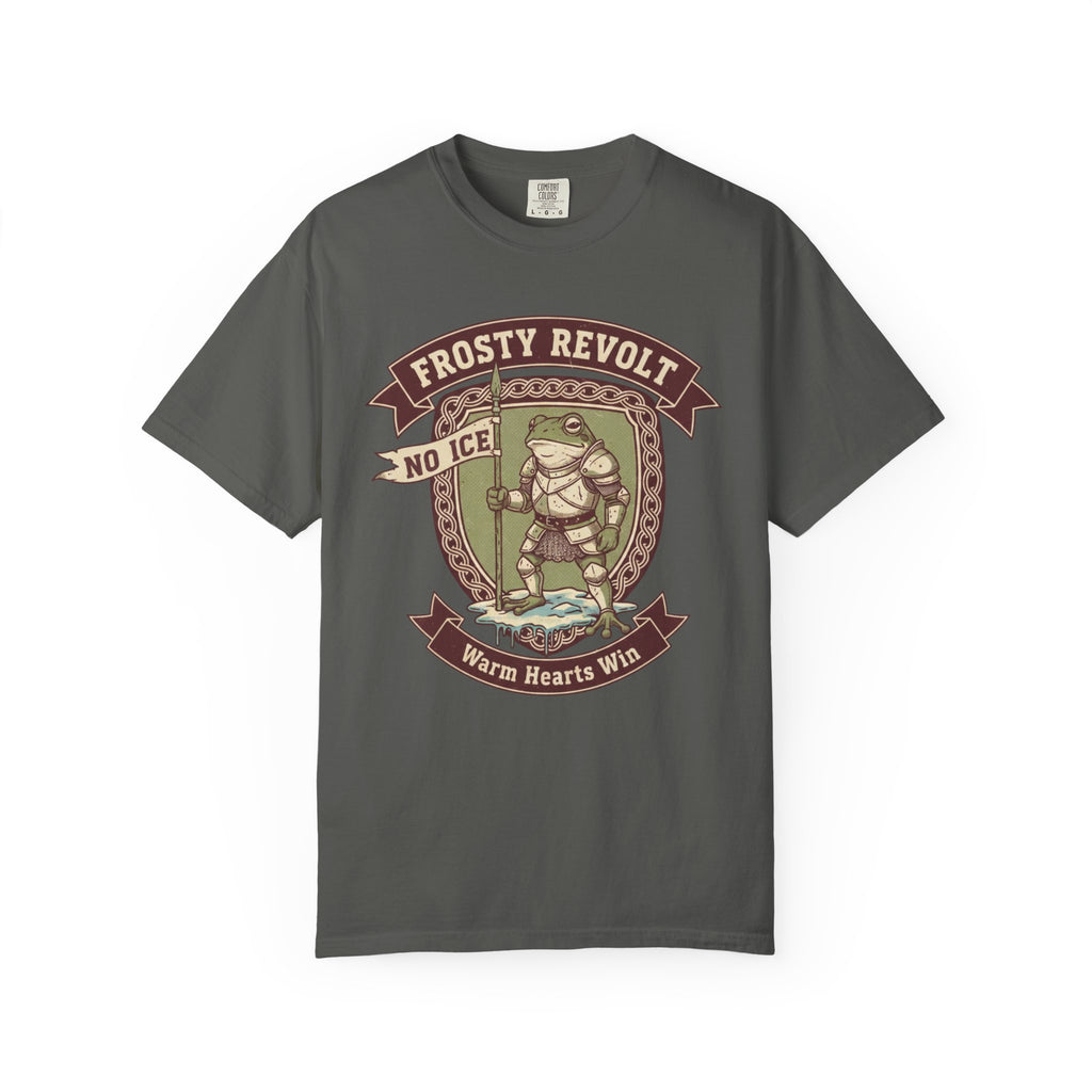 Medieval Frog Knight Protest T-Shirt