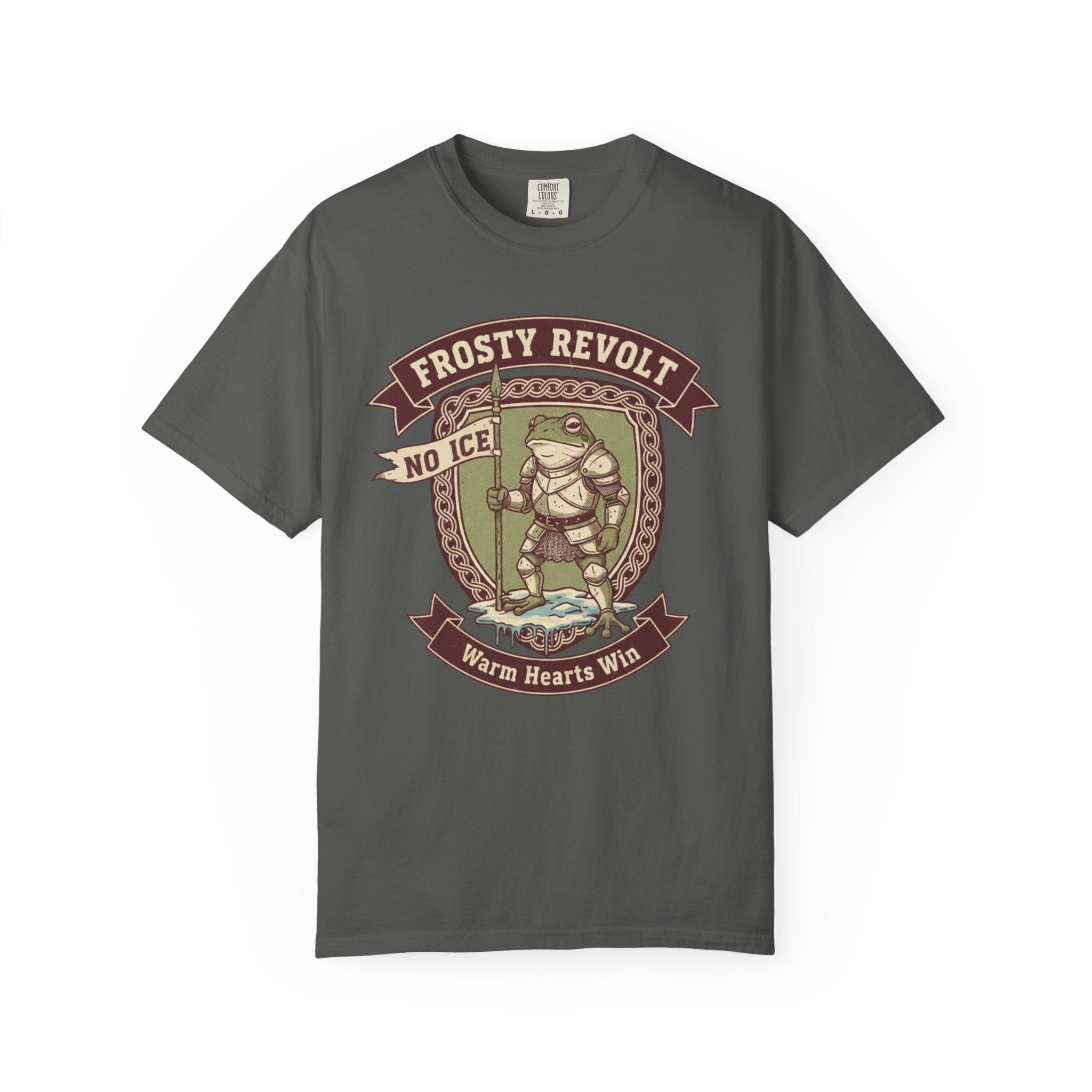 Medieval Frog Knight Protest T-Shirt