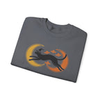 Witch Cat Celestial Ufo Sweatshirt