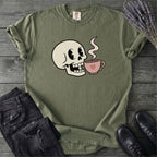 Skeleton Coffee Lover T-Shirt