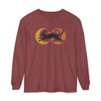 Witch Cat Celestial Ufo Long Sleeve T-Shirt