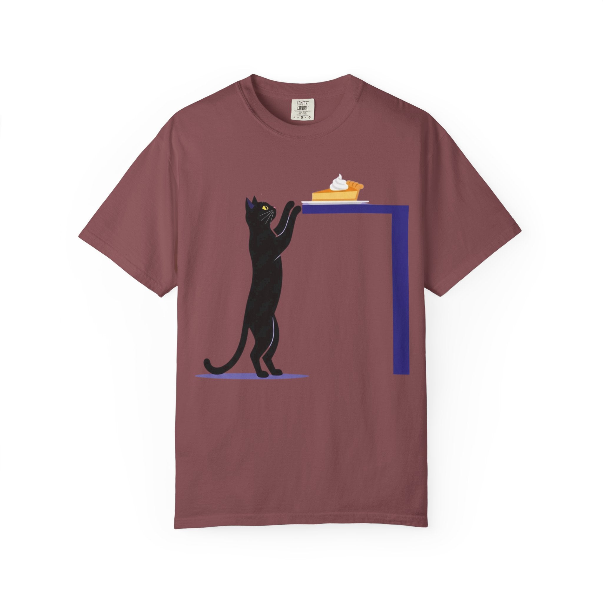 Black Cat Pumpkin Pie T-Shirt