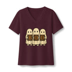 Boo Ghosts V-Neck T-Shirt