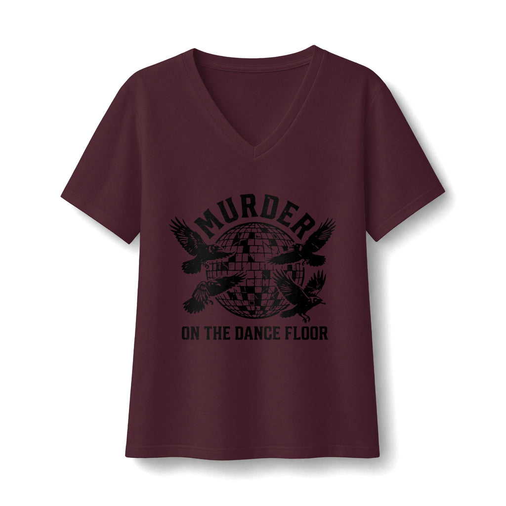 Murder On The Dance Floor V-Neck T-Shirt