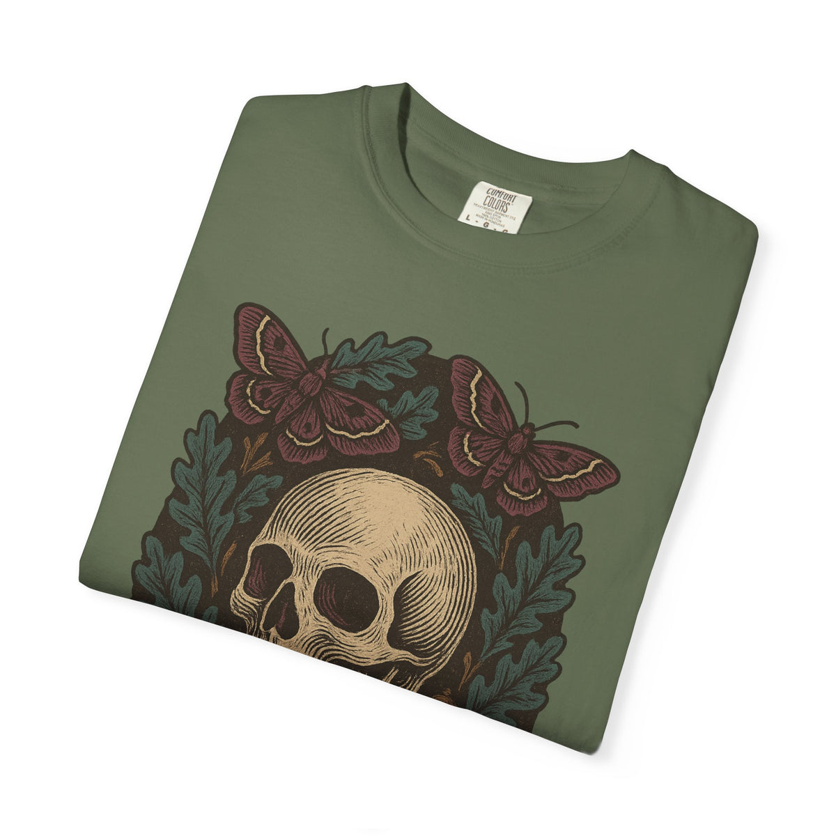 Skull And Moths T-Shirt