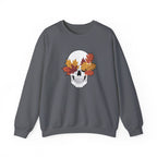 Fall Leaf Skull Sweatshirt