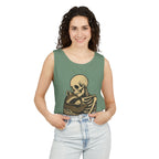 Skeleton Raccoon Hug Tank Top
