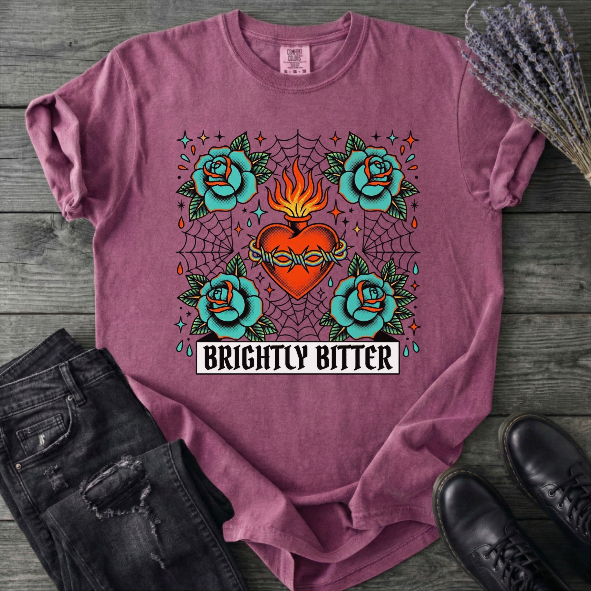 Brightly Bitter Tattoo Flash T-Shirt