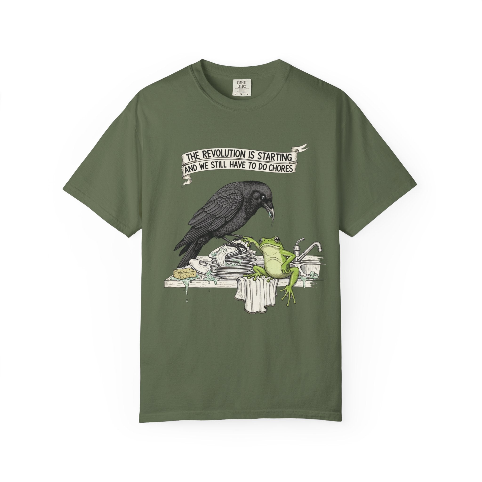 Raven Frog Revolution T-Shirt