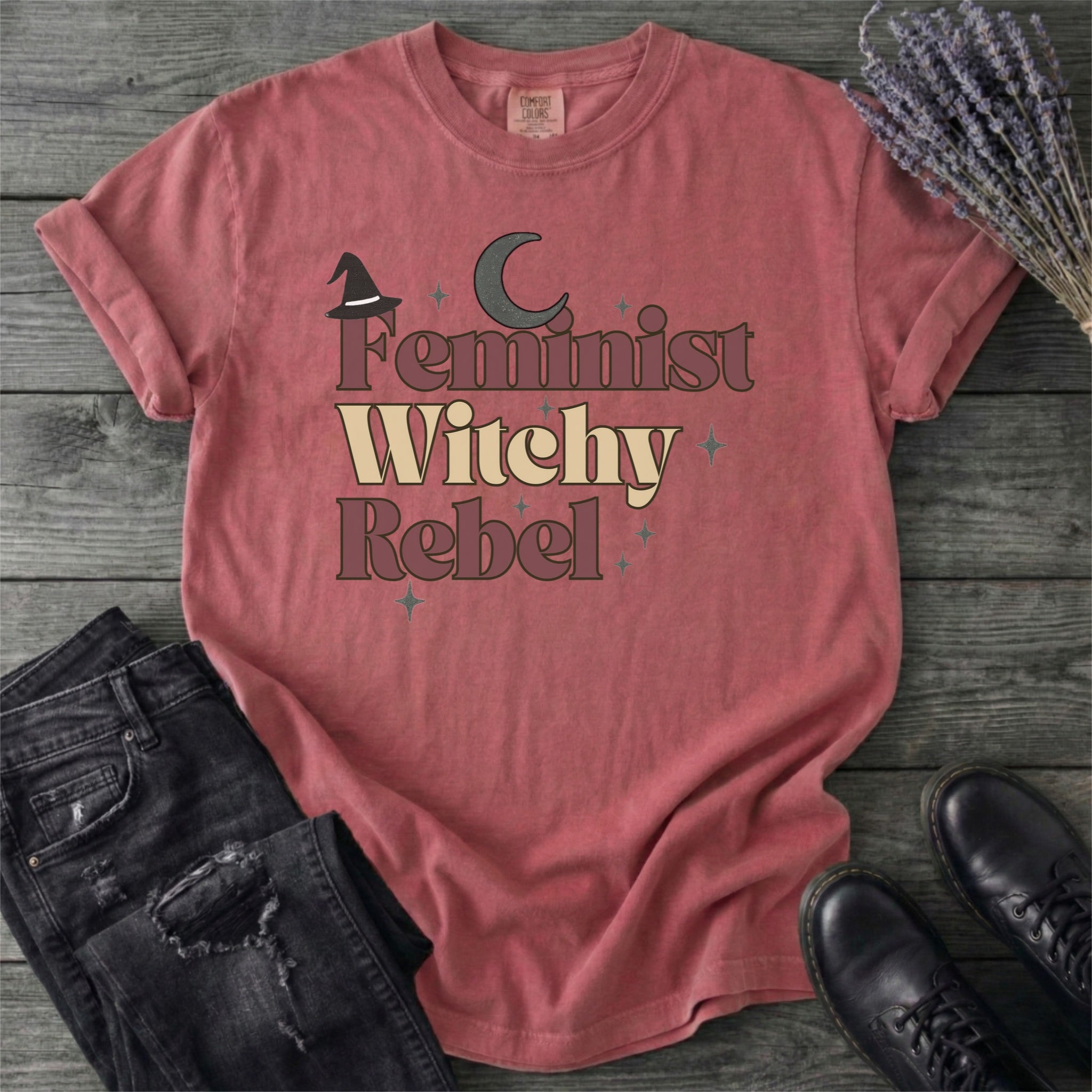 Feminist Witchy Rebel Empowerment T-Shirt
