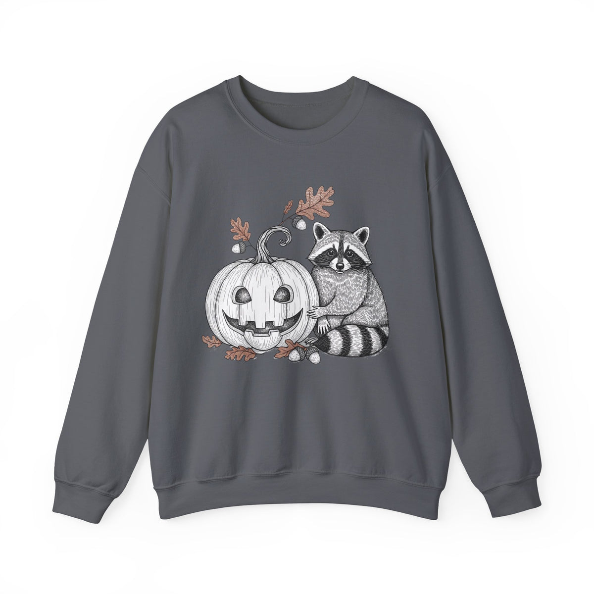Raccoon And Pumpkin Sweatshirt