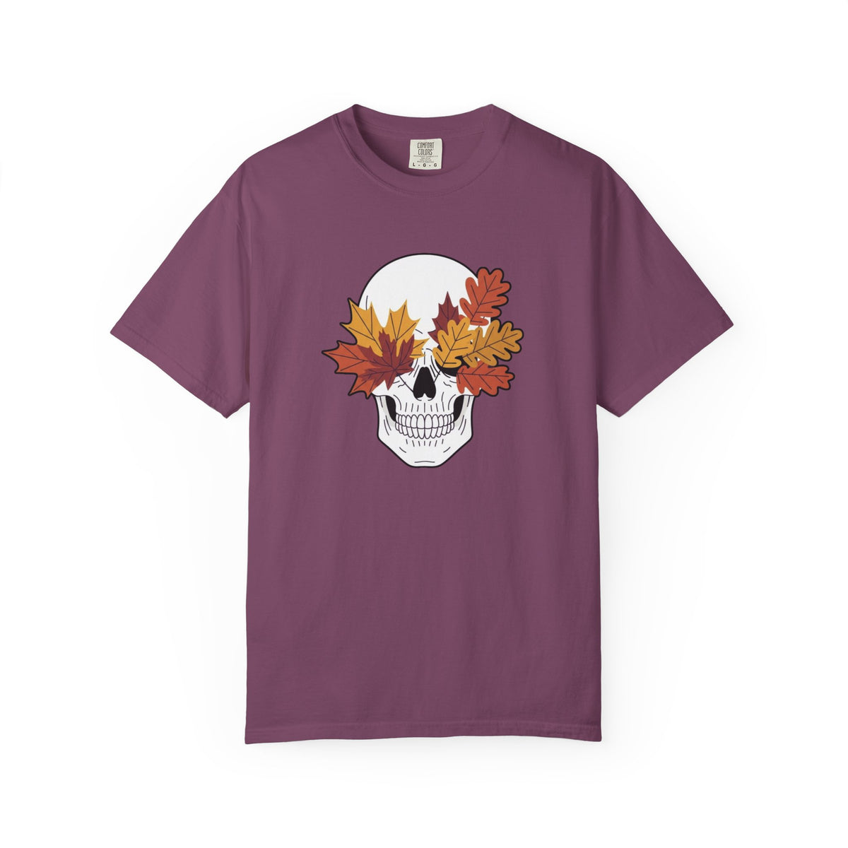 Fall Leaf Skull T-Shirt