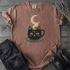 Celestial Cat Coffee T-Shirt
