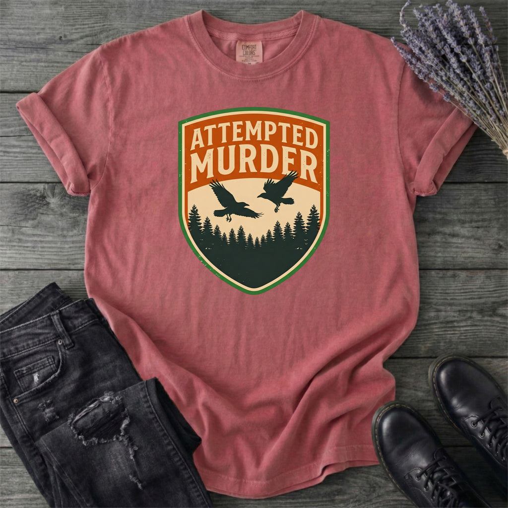 Attempted Murder Crows T-Shirt