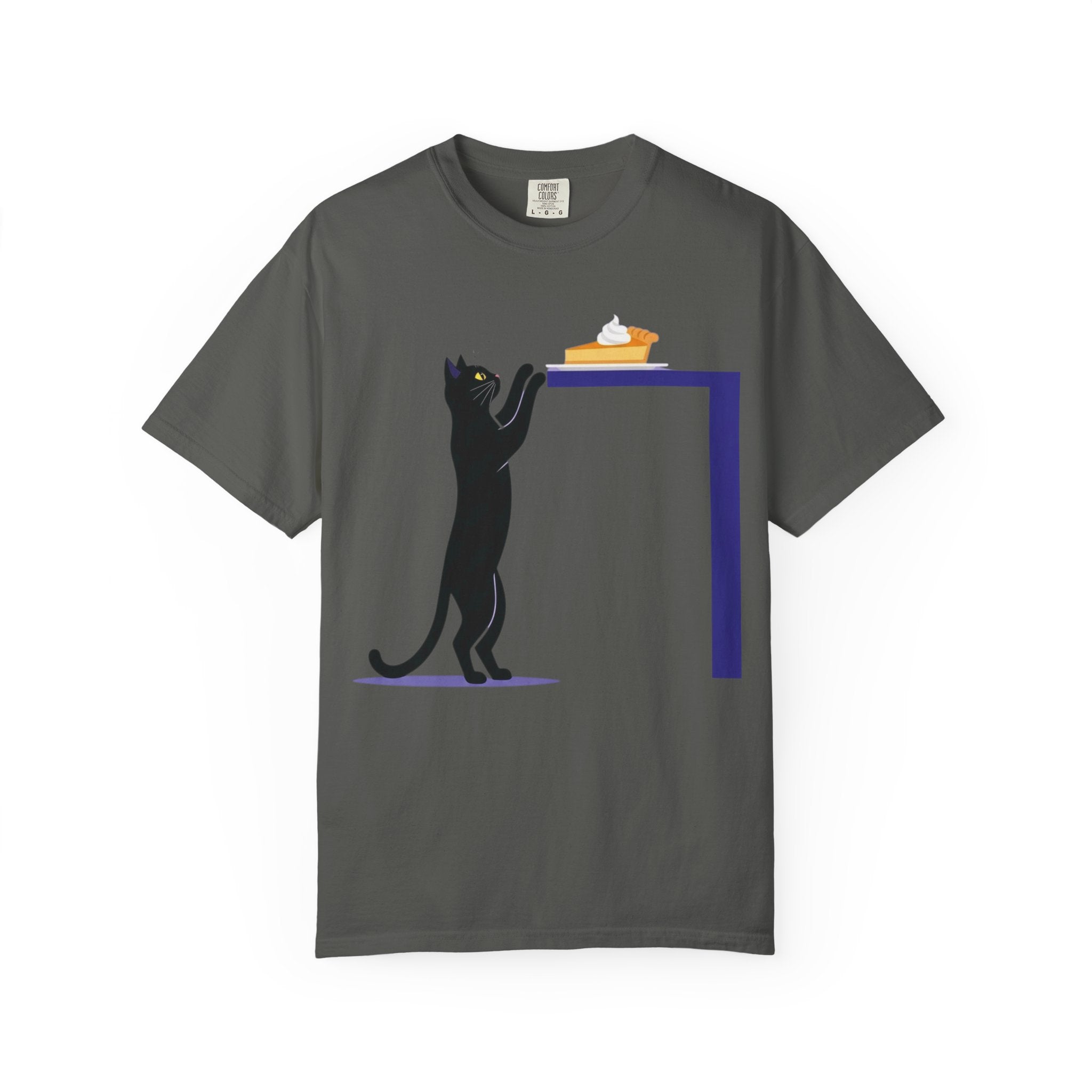 Black Cat Pumpkin Pie T-Shirt