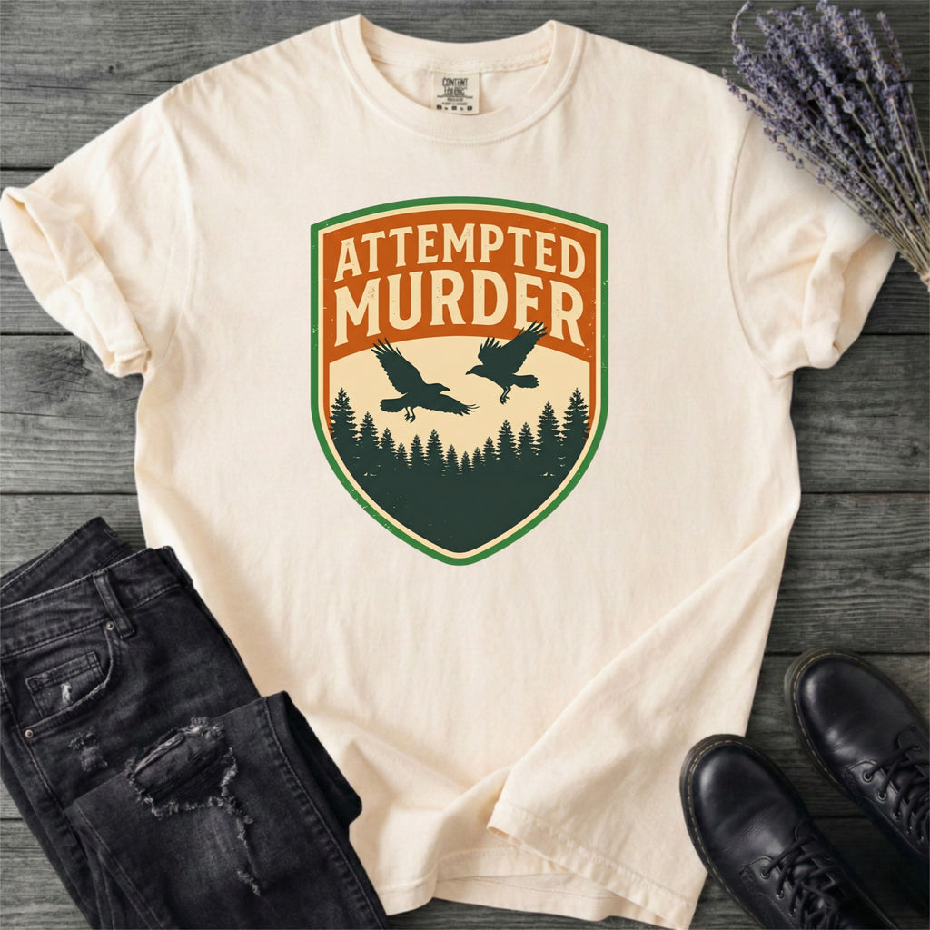 Attempted Murder Crows T-Shirt