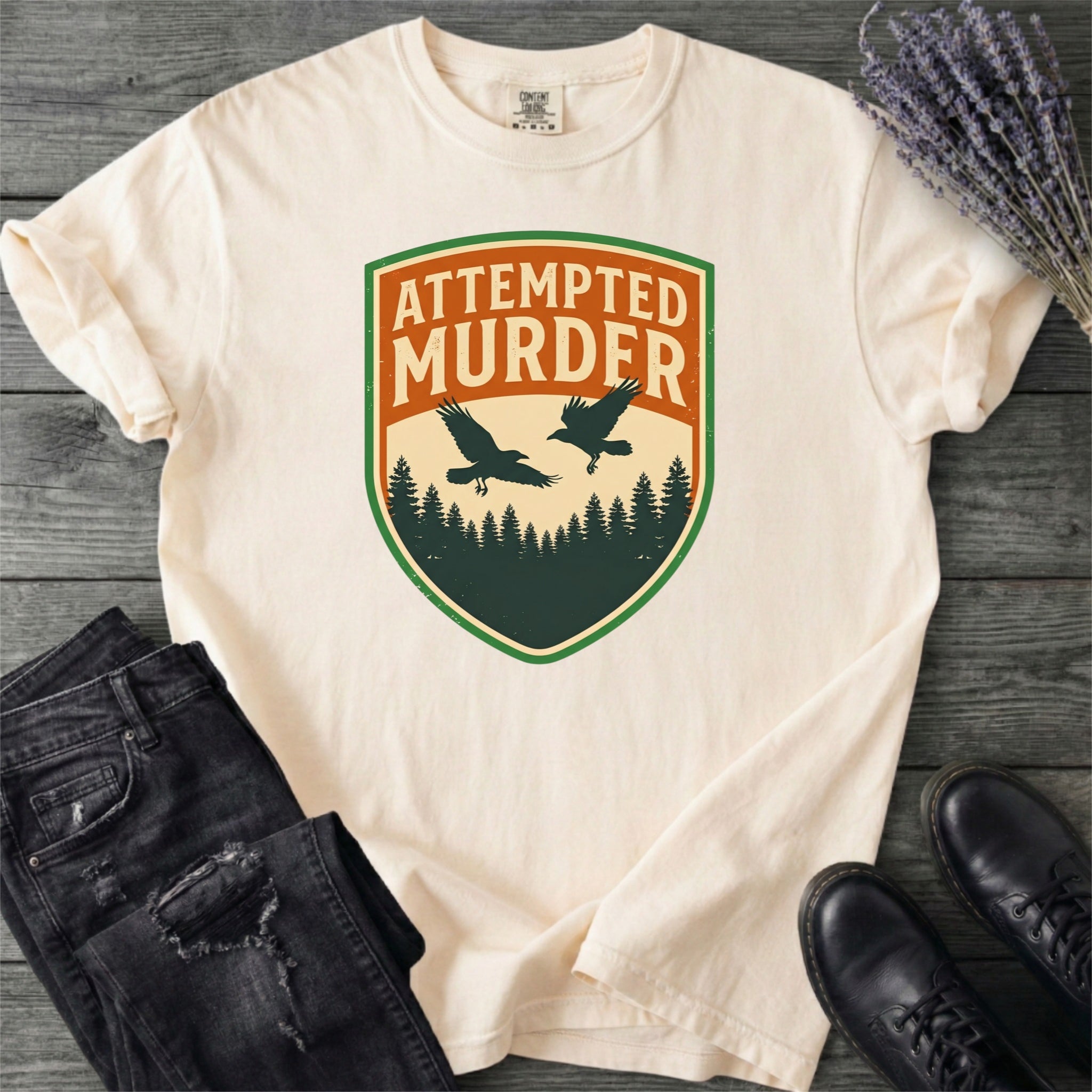 Attempted Murder Crows T-Shirt