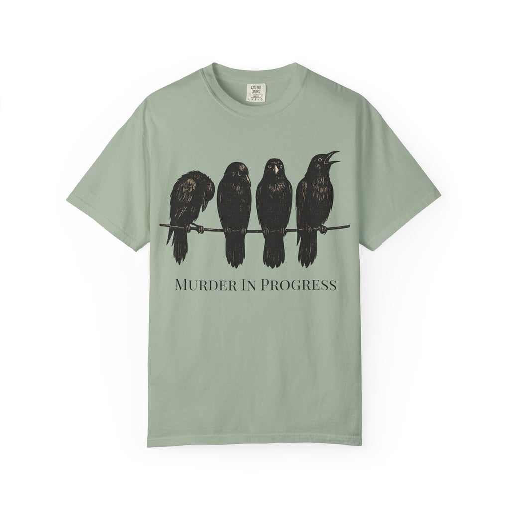 Murder In Progress Crow T-Shirt