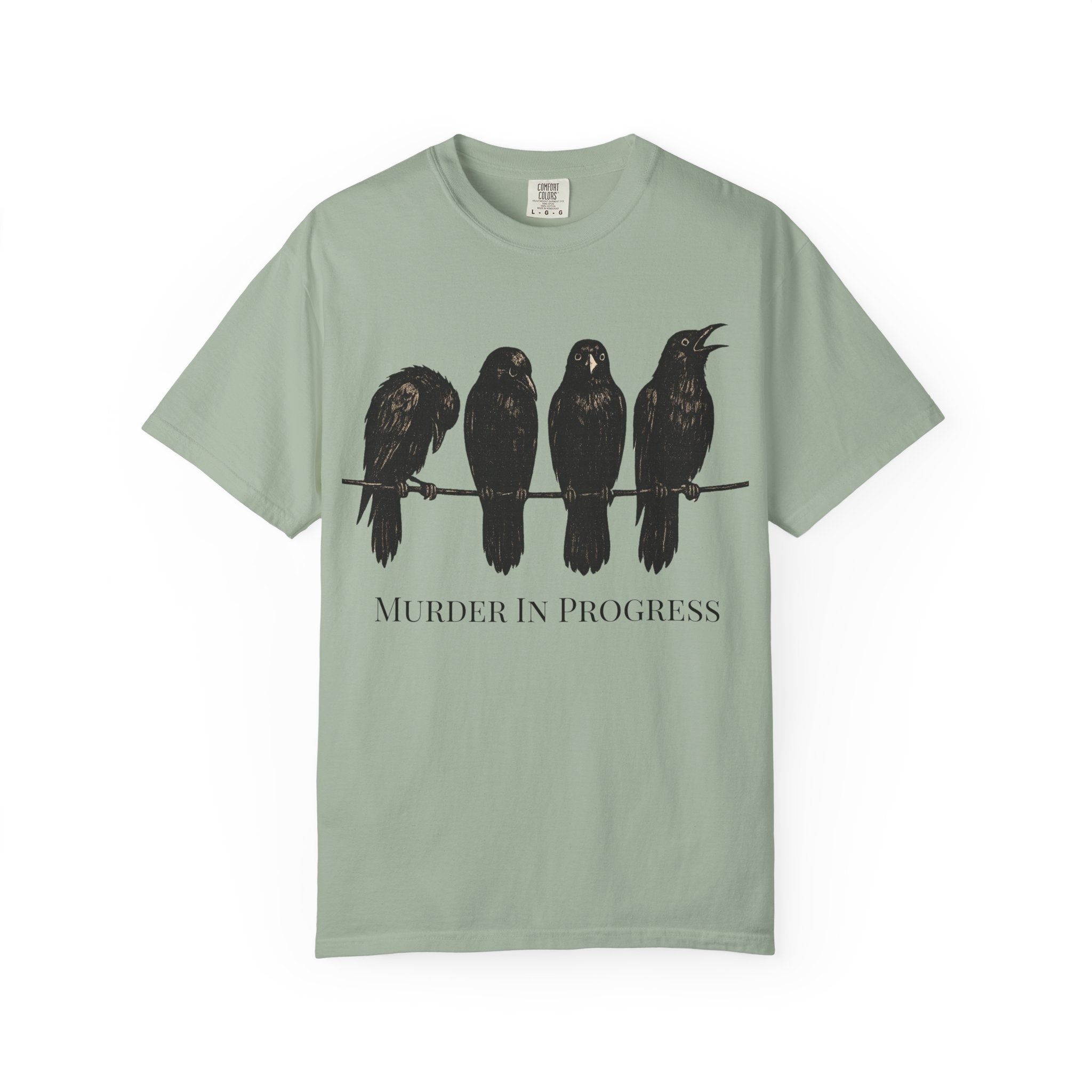 Murder In Progress Crow T-Shirt