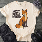 Foxy Feral Feminist T-Shirt