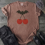 Bat Cherries Gothic T-Shirt