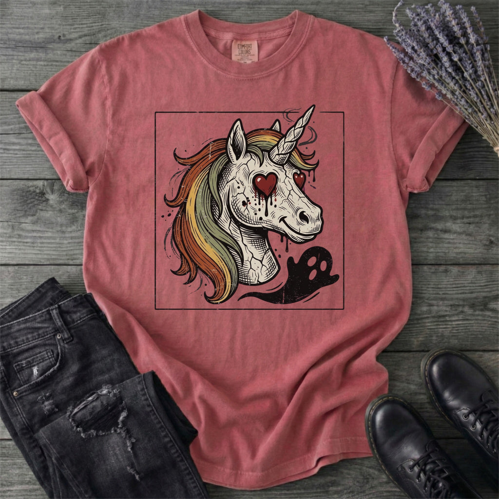 Grunge Zombie Unicorn T-Shirt