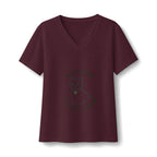 Most Likely To Adopt A Ghost Cat V-Neck T-Shirt