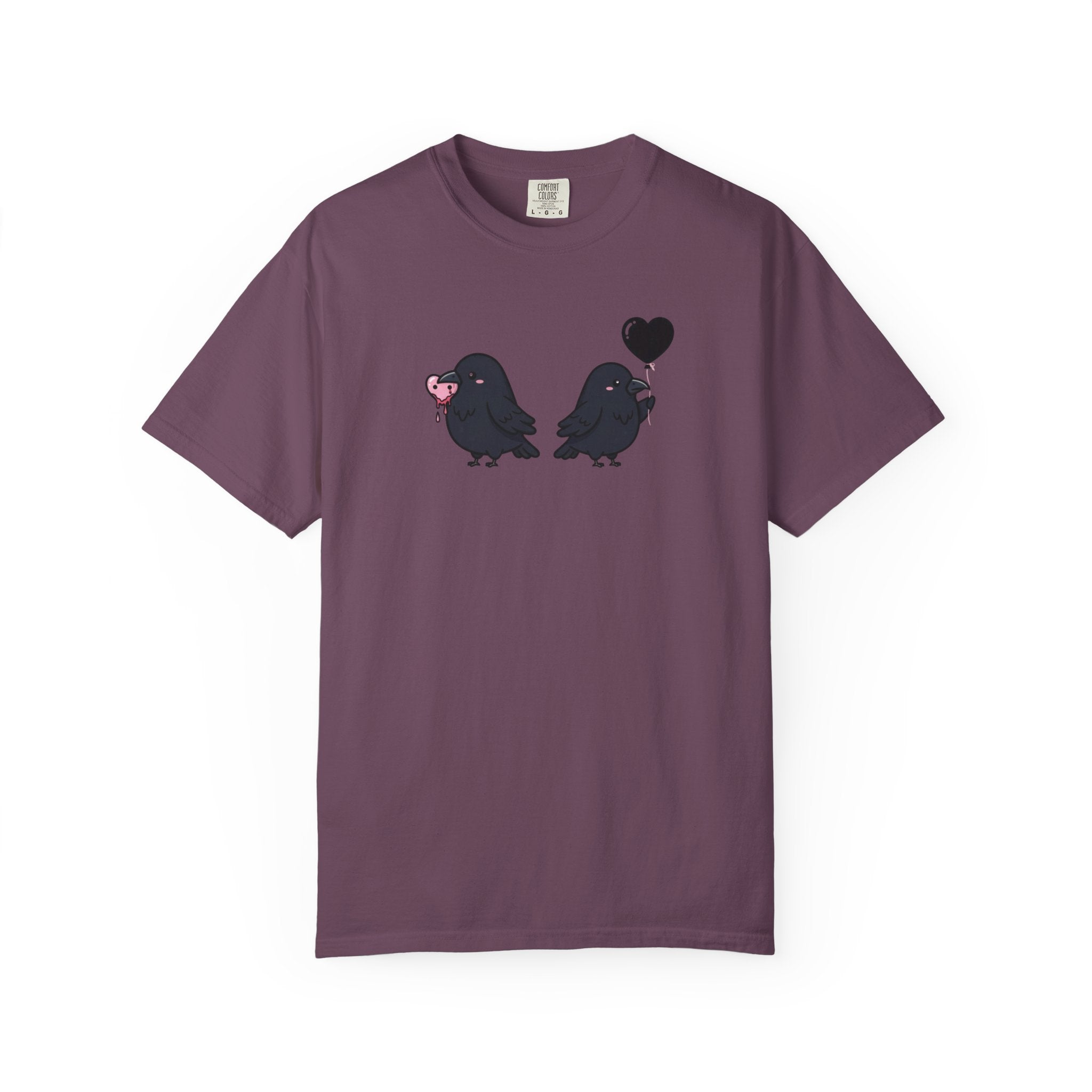 Cute Crow Valentine T-Shirt