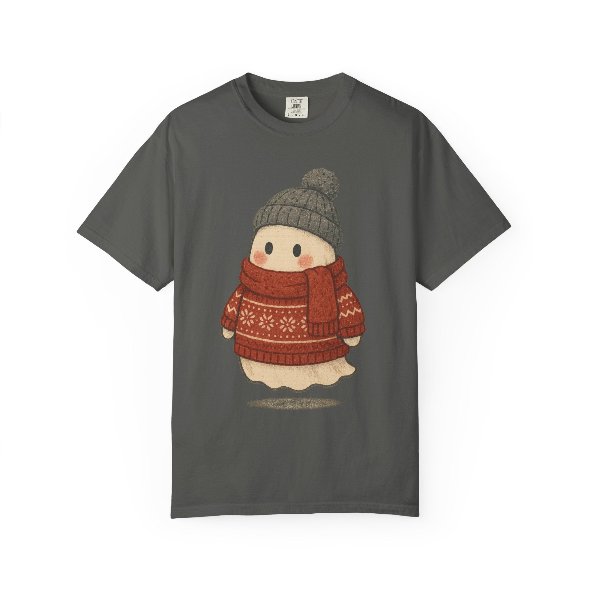 Cozy Ghost Holiday T-Shirt
