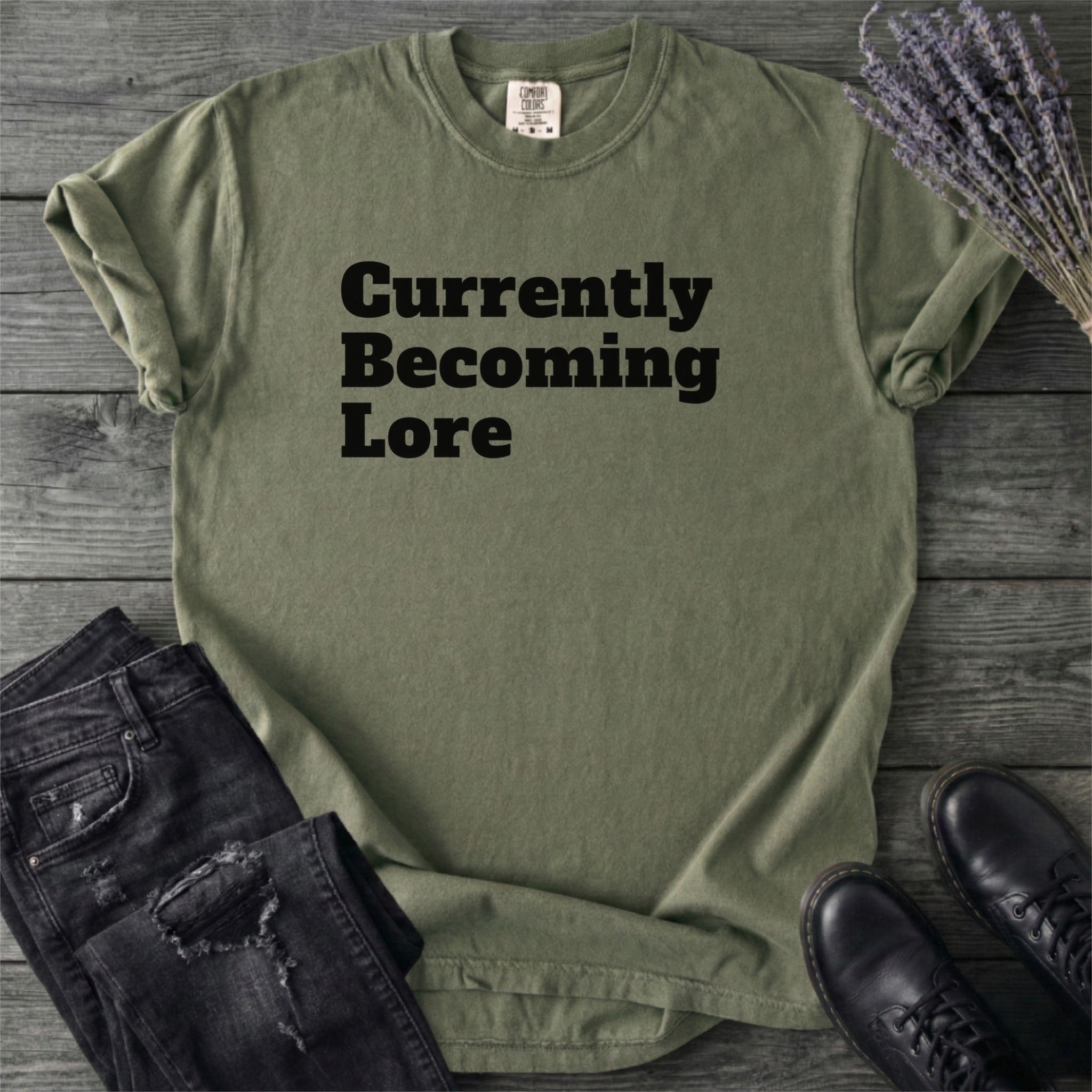 Currently Becoming Lore T-Shirt