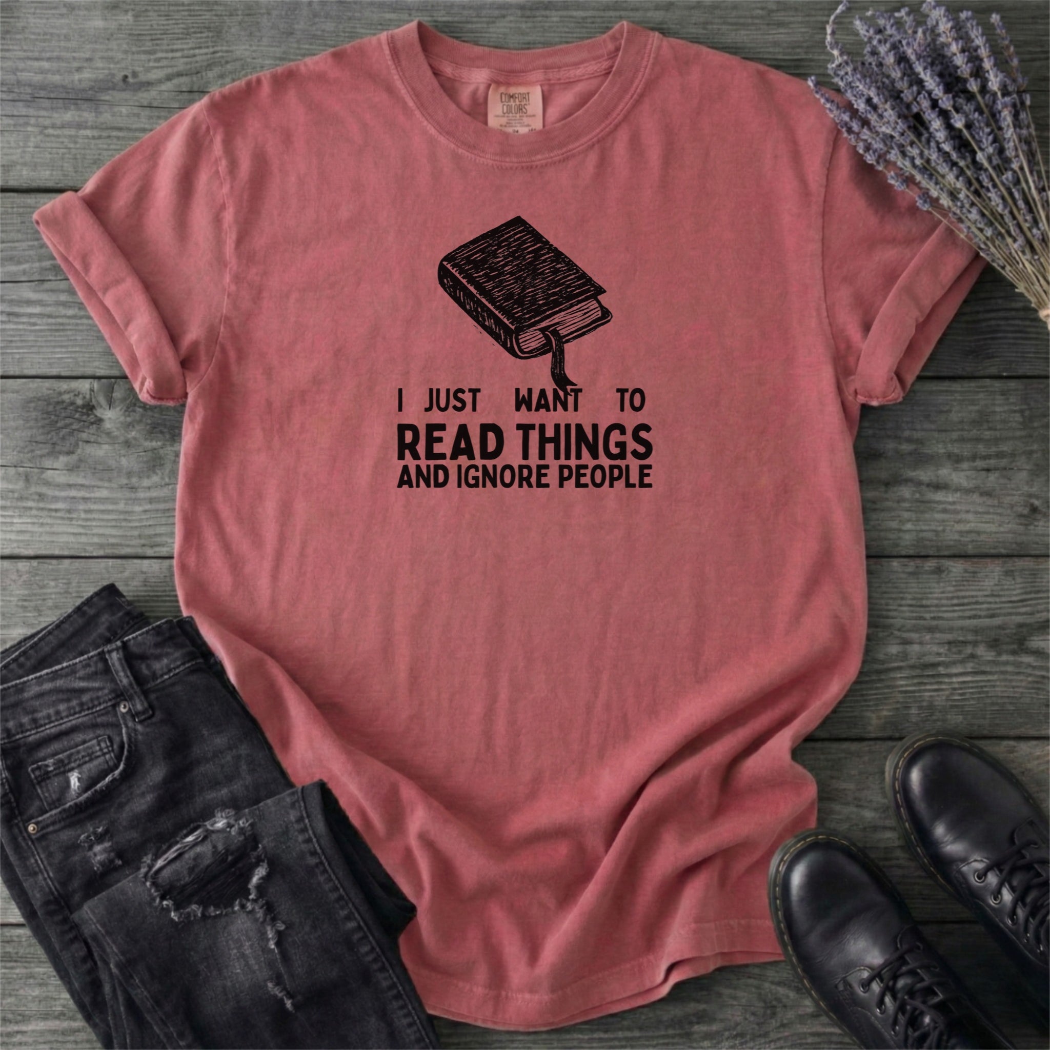 Read Things And Ignore People T-Shirt