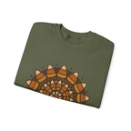 Candy Corn Mandala Sweatshirt