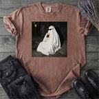 Sheet Ghost Iced Coffee Curb Meme T-Shirt