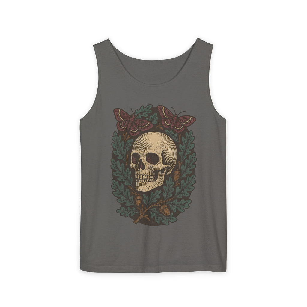 Skull And Moths Tank Top