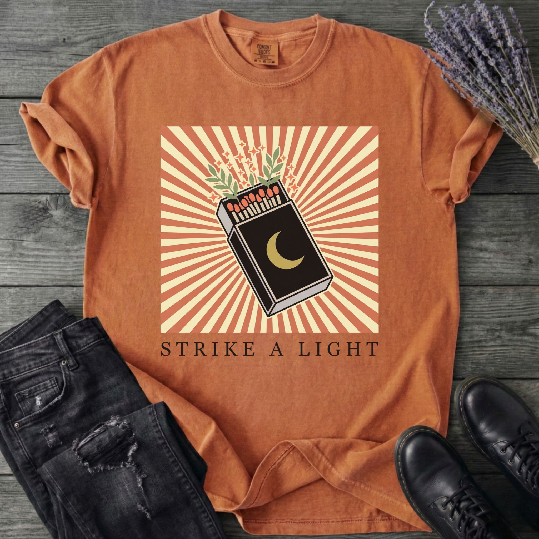 Strike A Light Matchbook T-Shirt