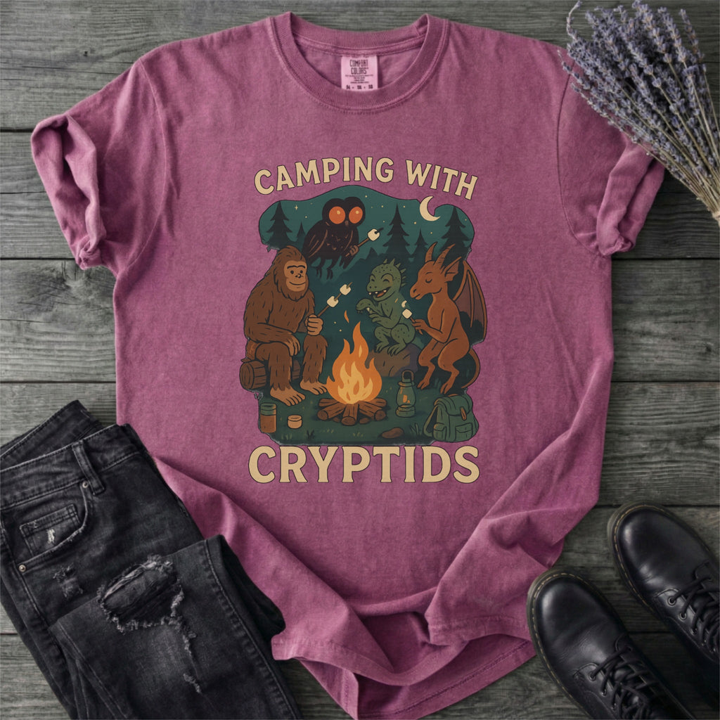 Cryptid Camping T-Shirt