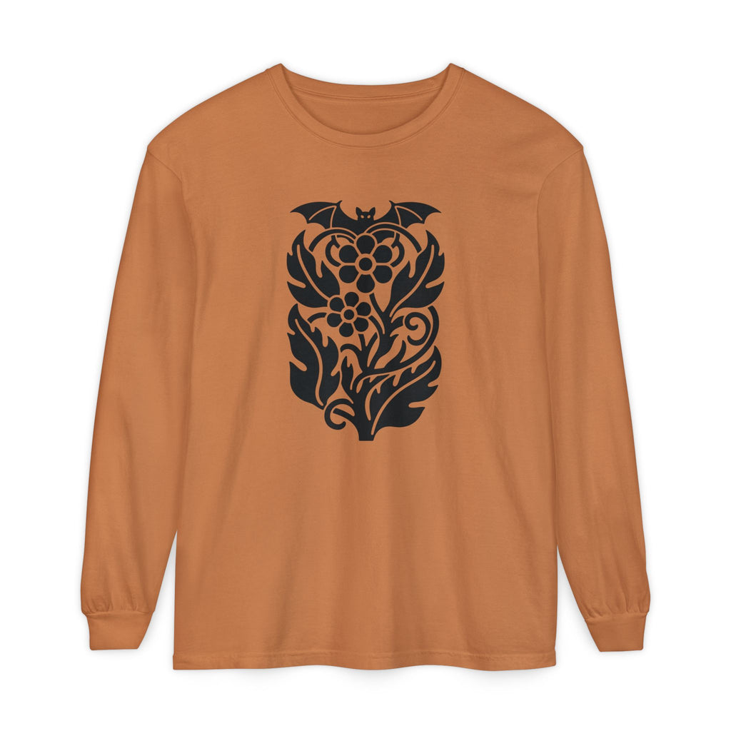 bat night garden Long Sleeve T-Shirt
