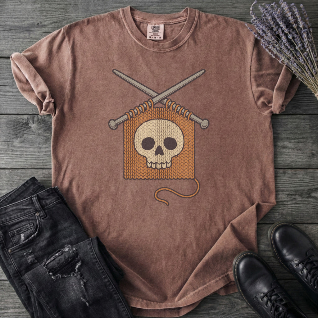 Knit Skull Craft T-Shirt