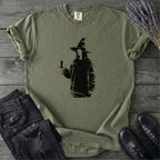 Grunge Witch Silhouette T-Shirt