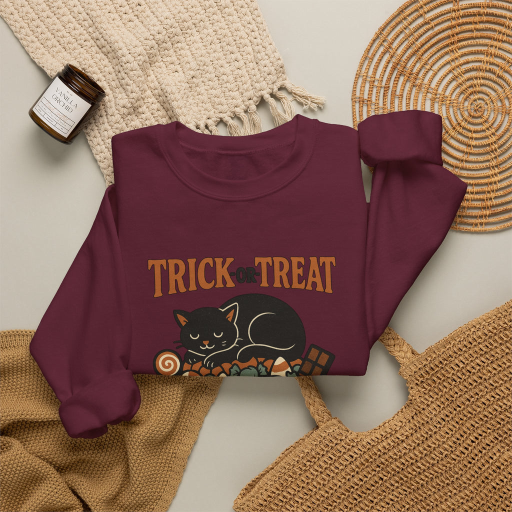 Trick Or Treat Candy Cauldron Sweatshirt
