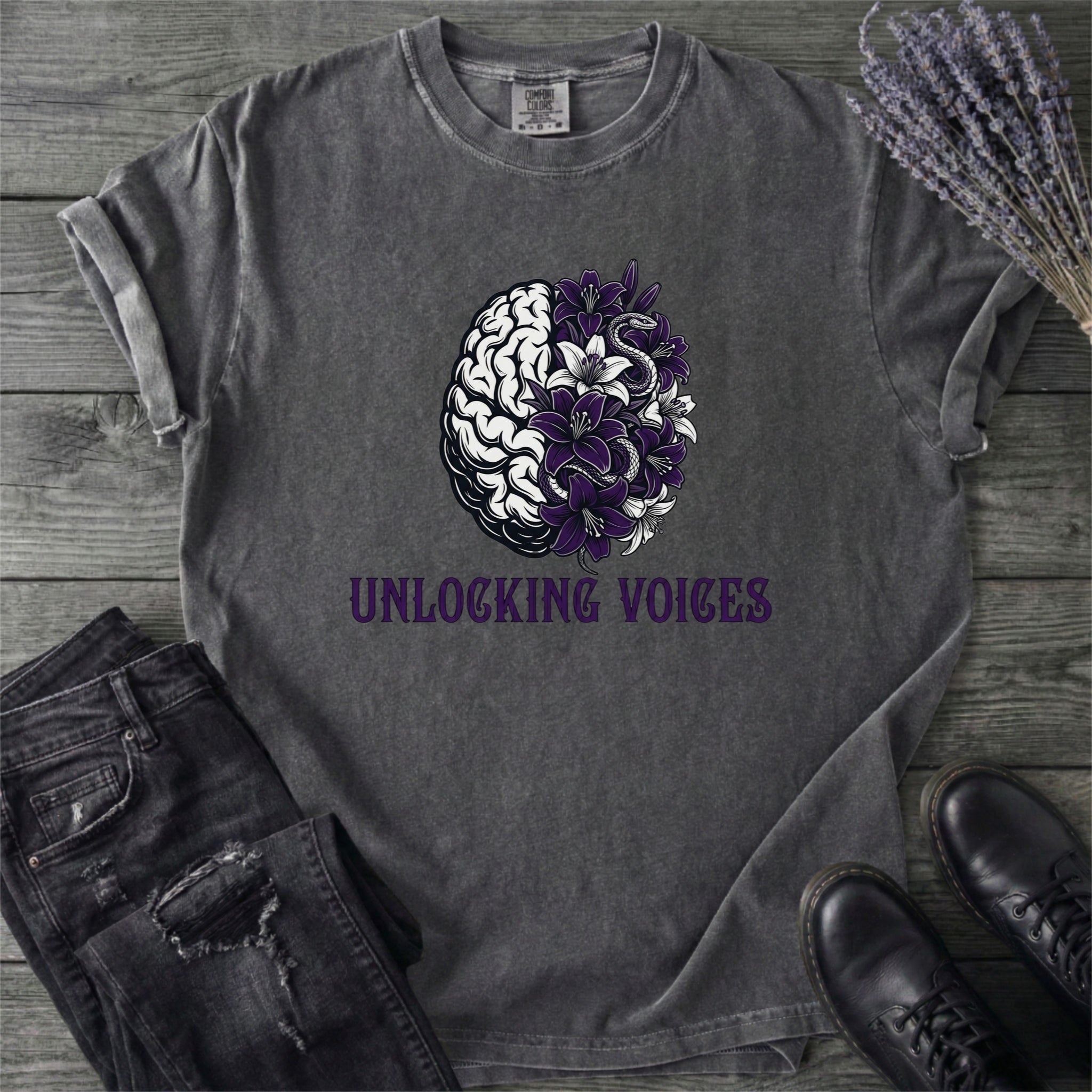 Unlocking Voices Speech Therapy T-Shirt