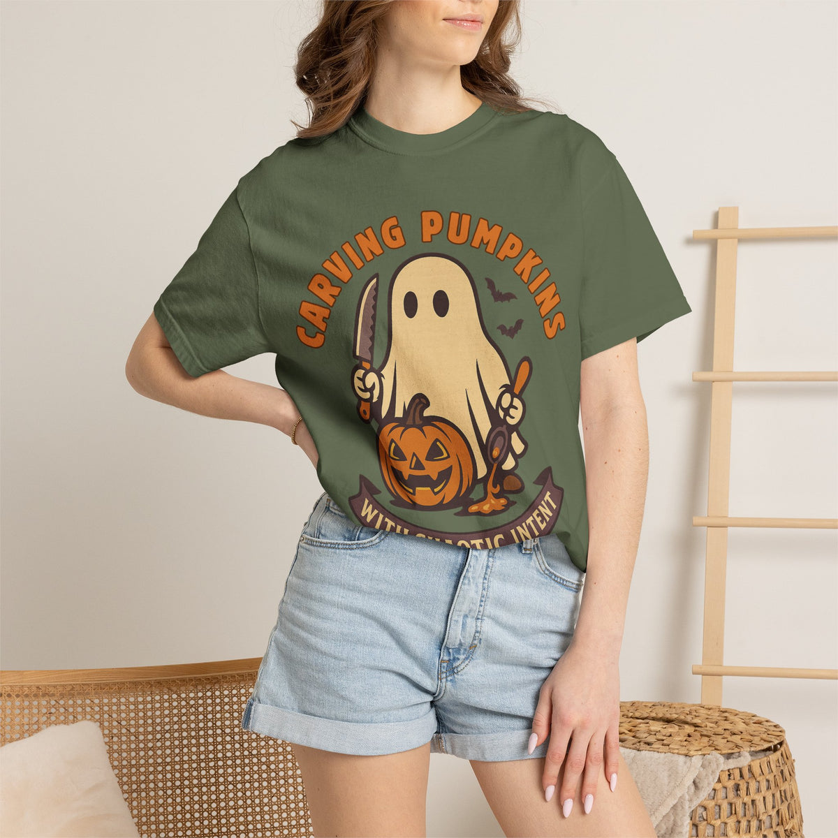 Carving Pumpkins Chaotic T-Shirt