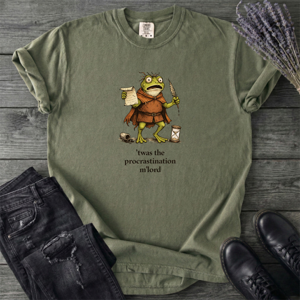 Twas The Procrastination T-Shirt
