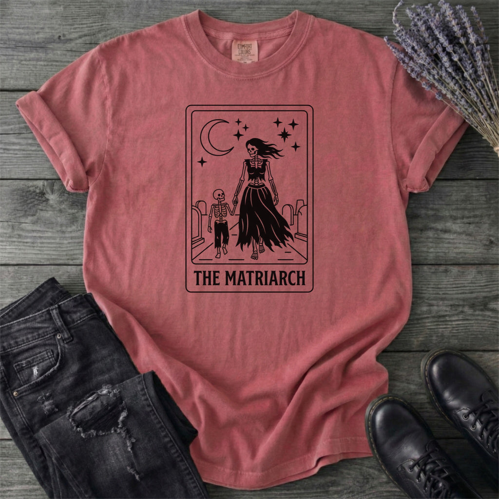 The Matriarch Skeleton Card T-Shirt